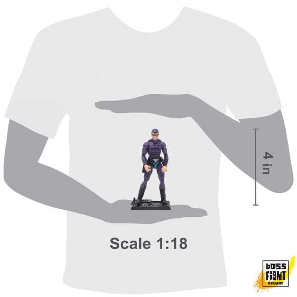 Boss Fight Studio Hero H.A.C.K.S. Phantom Wave 1 1:18 Scale Action Figure